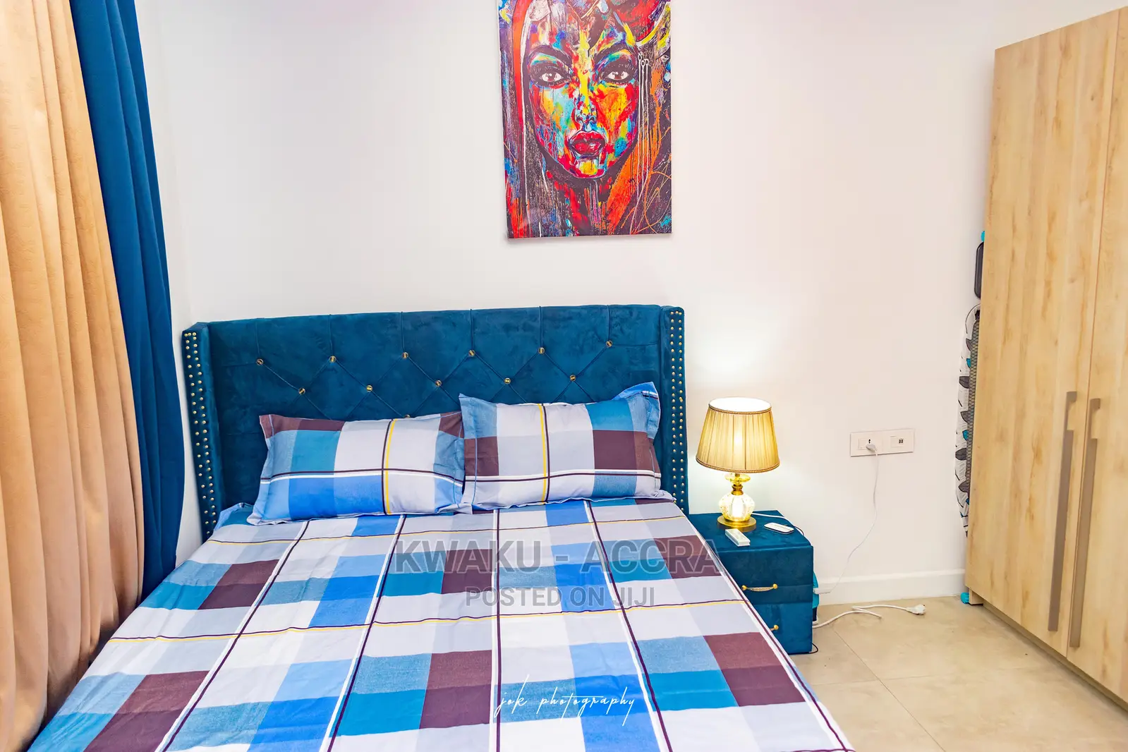 Furnished 2bdrm Apartment in Pool, Gym, Work Desk for rent