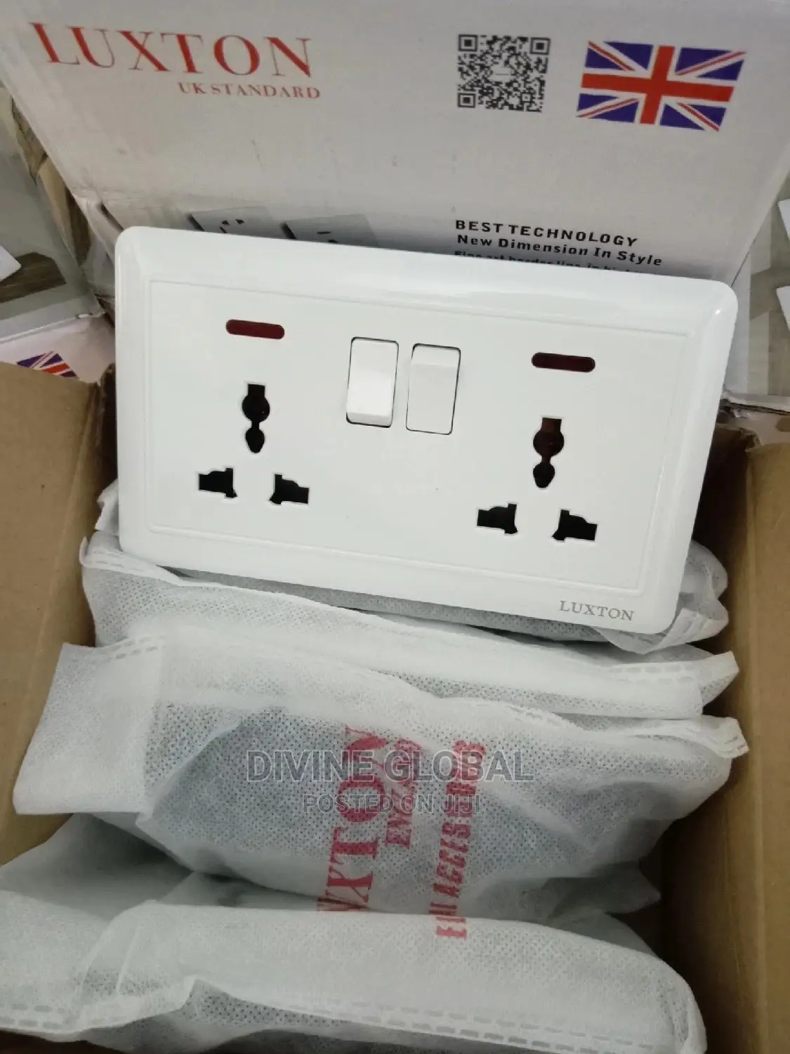 13A Double Multi Wall Socket