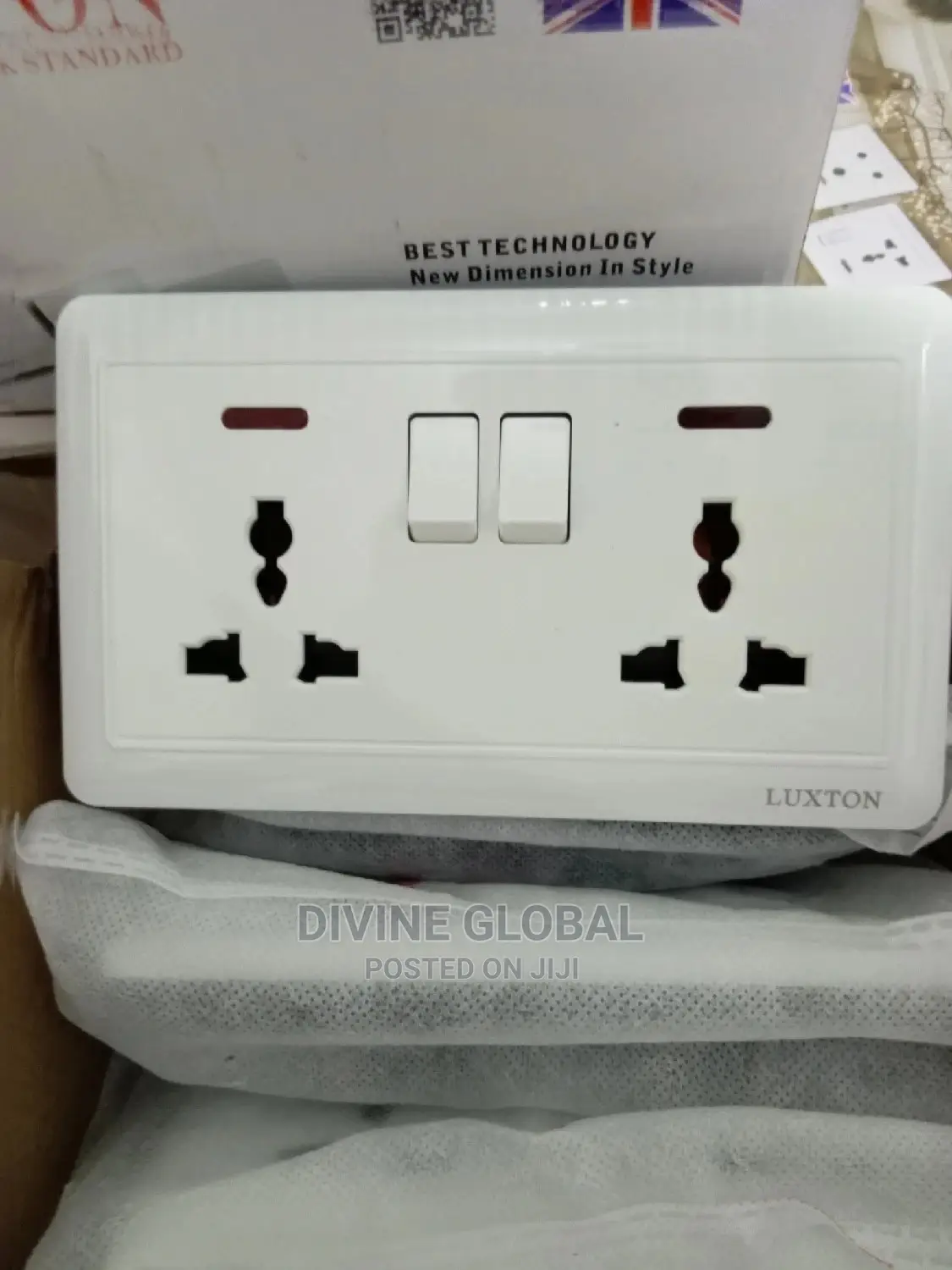13A Double Multi Wall Socket