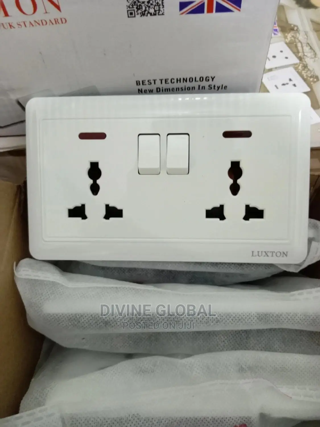 13A Double Multi Wall Socket