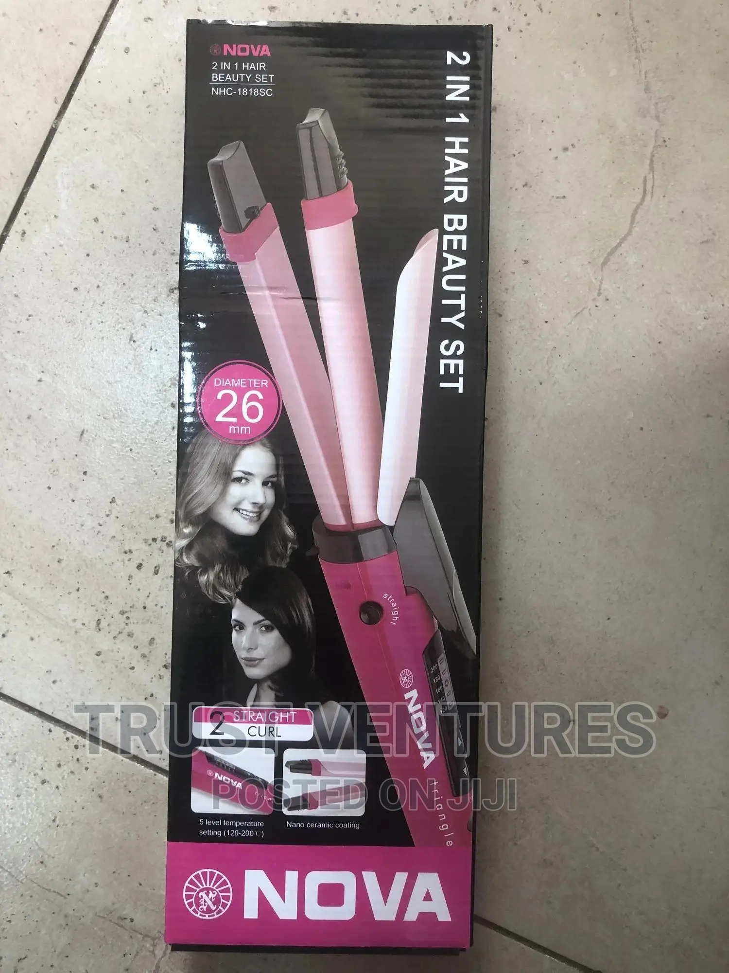 Nova 2 in 1 Straight N Curl