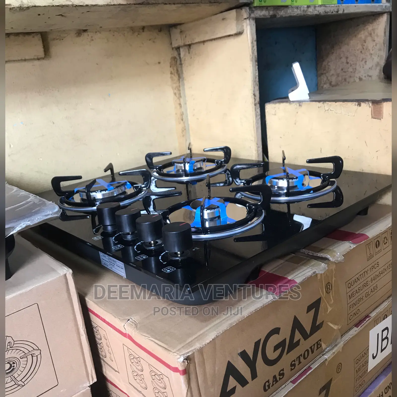Quality Built in 4 Burner Auto Ignition Glass Top Gas Hob