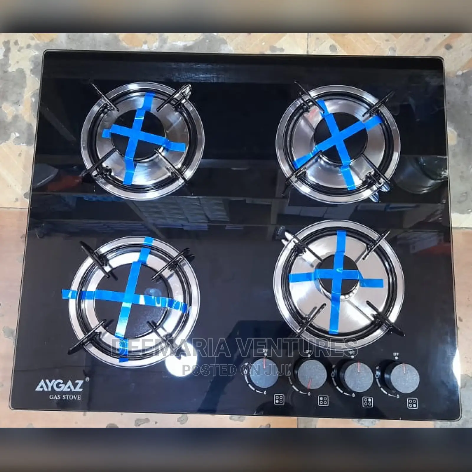 Quality Built in 4 Burner Auto Ignition Glass Top Gas Hob