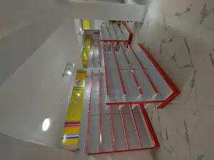 Supermarket Shelves and Pharmacy Shelves