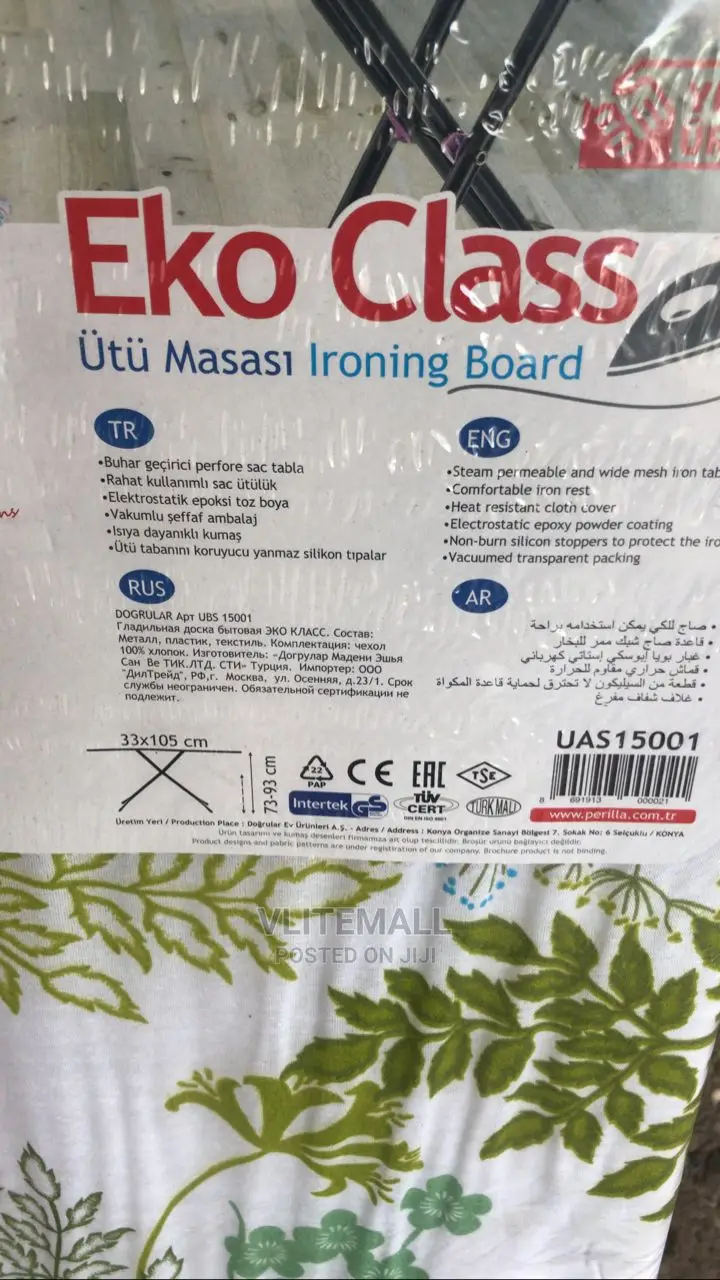 Turkish Made Class Ironing Board