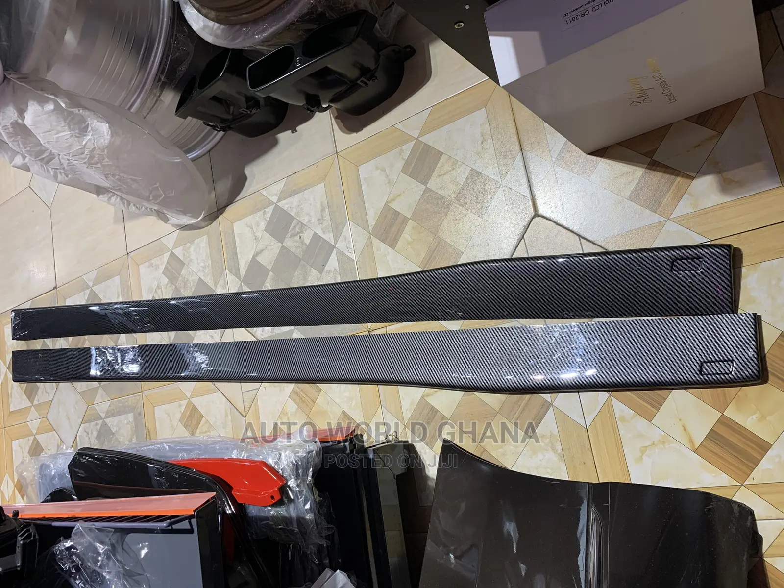 Carbon Fiber Side Skirt F30 C300 Accord Camry Audi Civic