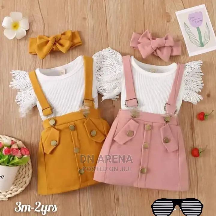 Girls 3 Piece Dress