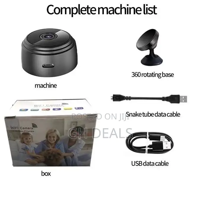 Mini Wireless Hidden Camera Wifi Remote Security Cameras