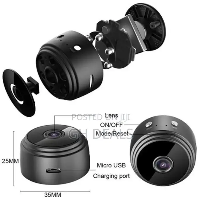 Mini Wireless Hidden Camera Wifi Remote Security Cameras