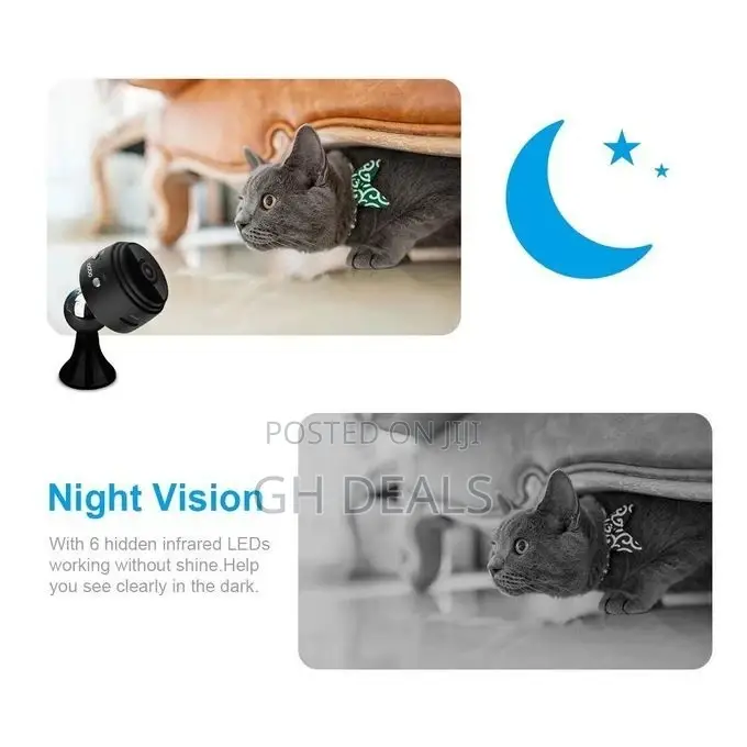 Mini Wireless Hidden Camera Wifi Remote Security Cameras