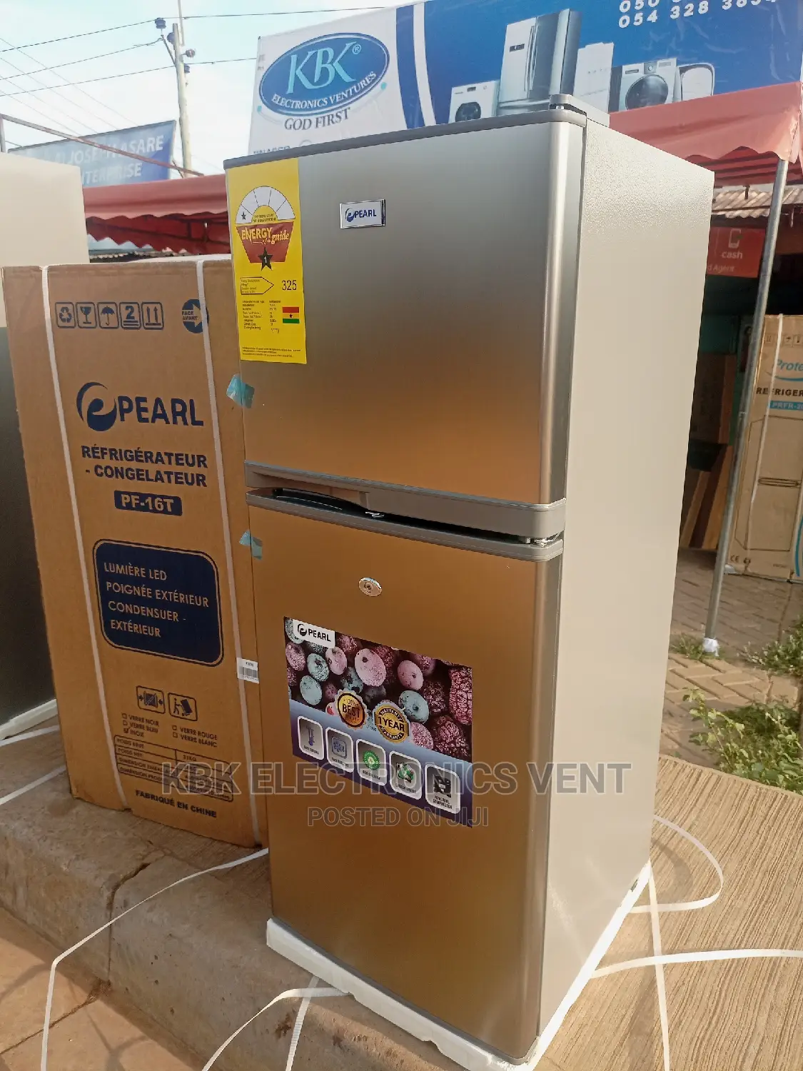 Pearl PF17T (110ltr) Double Door Refrigerator