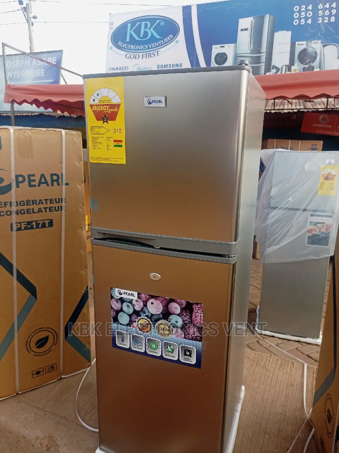 Pearl PF21T(138ltr) Double Door Refrigerator