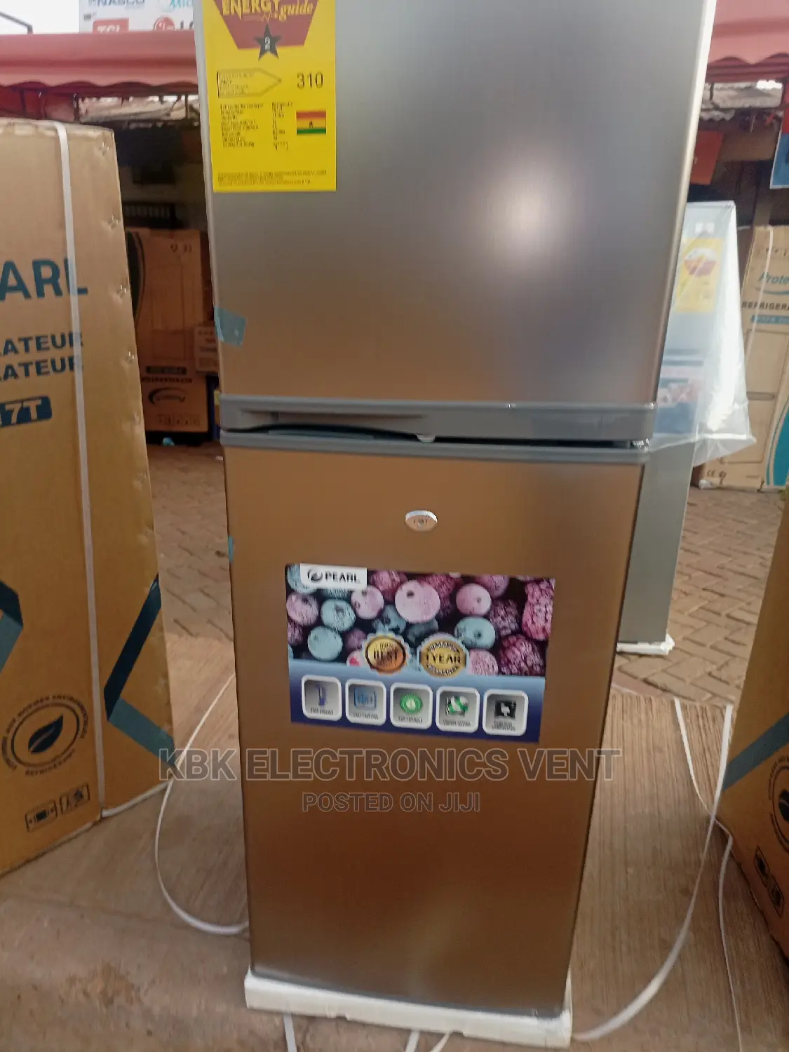 Pearl PF21T(138ltr) Double Door Refrigerator