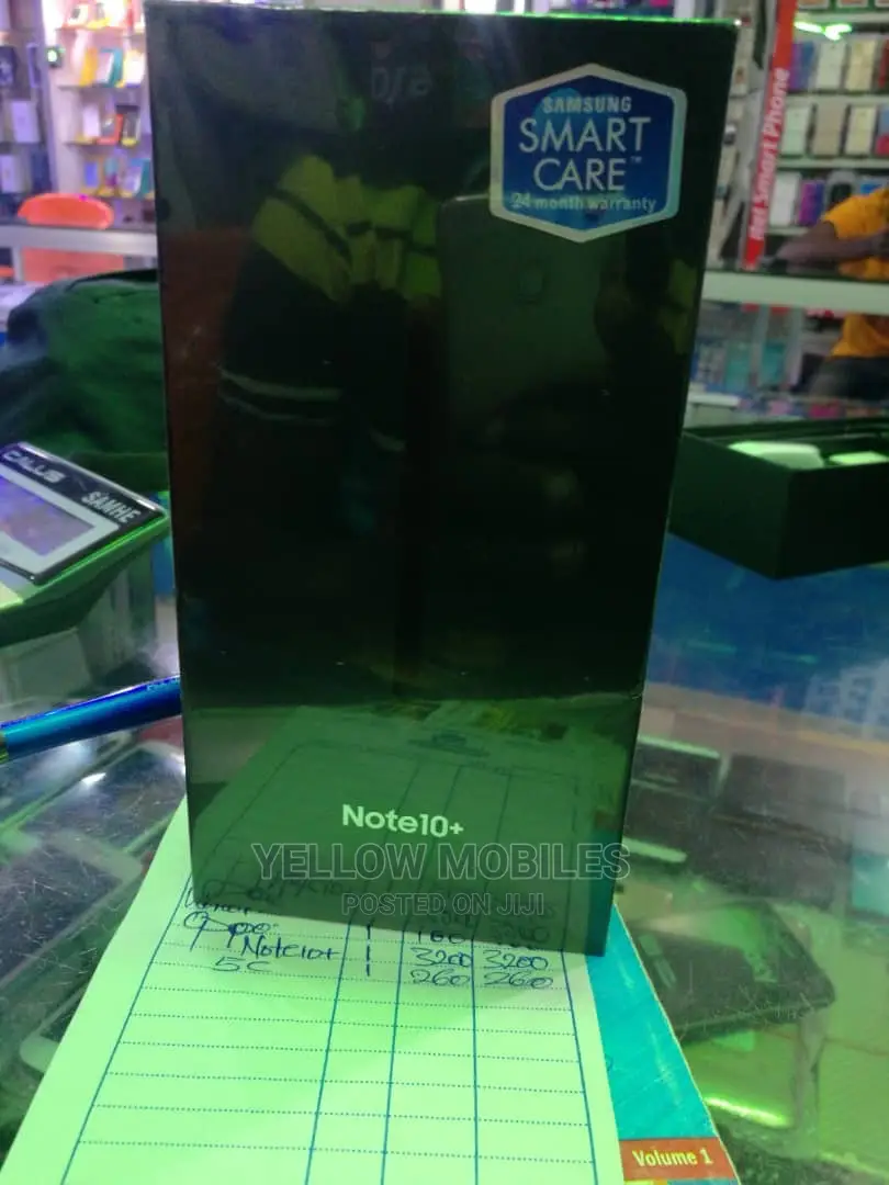 New Samsung Galaxy Note 10 Plus 256 GB Black