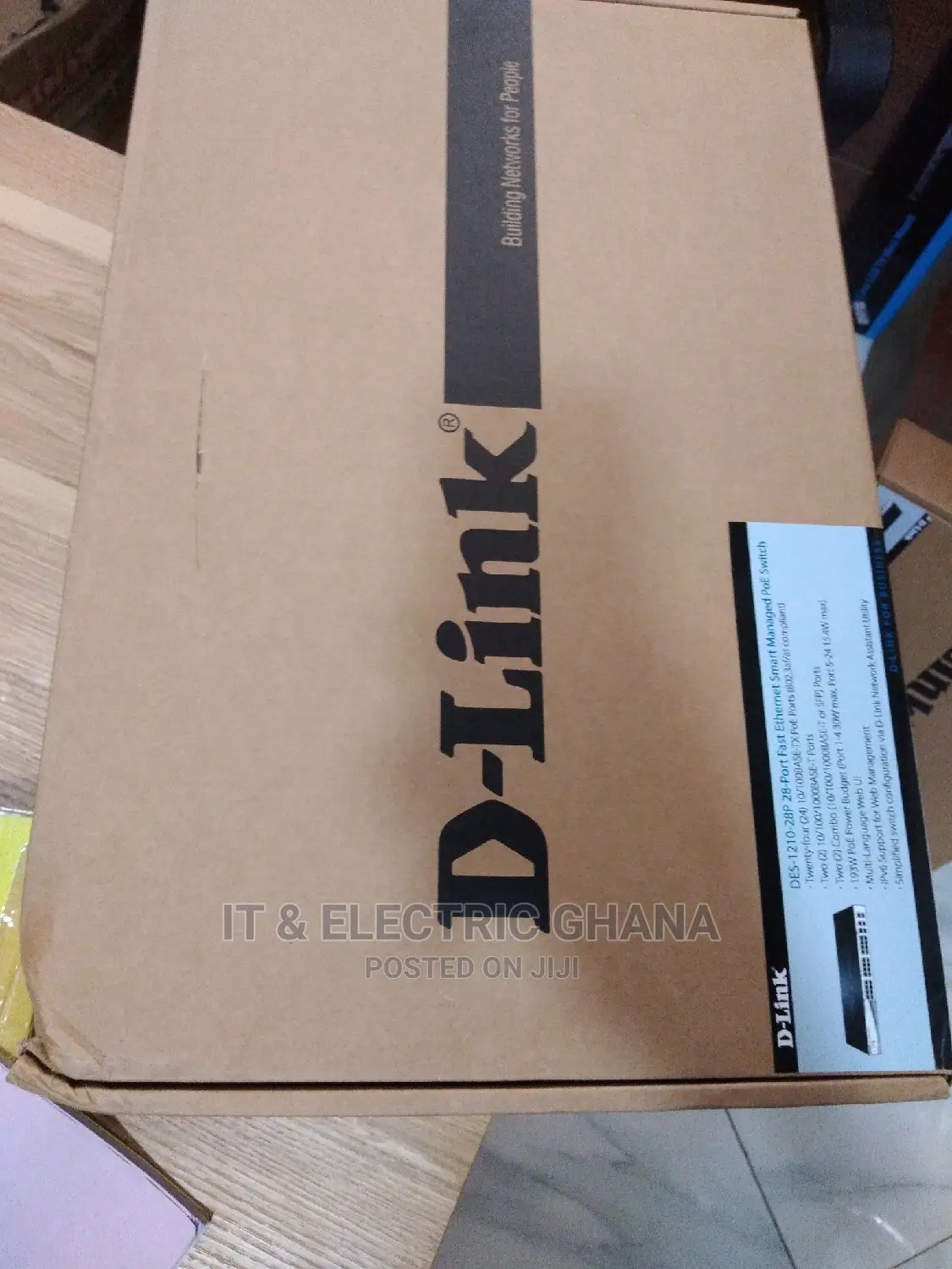 D-Link 24 Port Managed Poe Switch