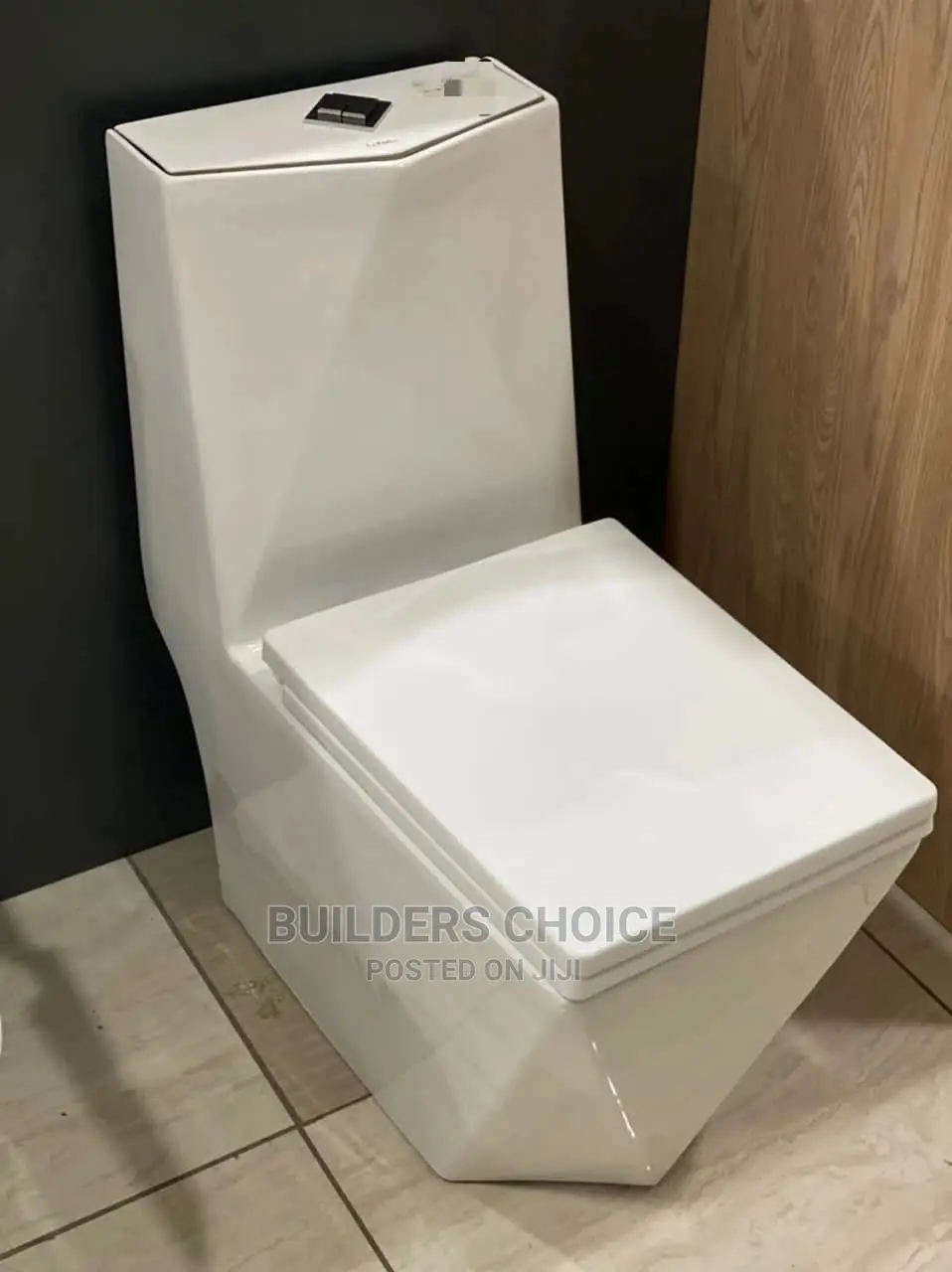 Grimy New High Flush_water Closet