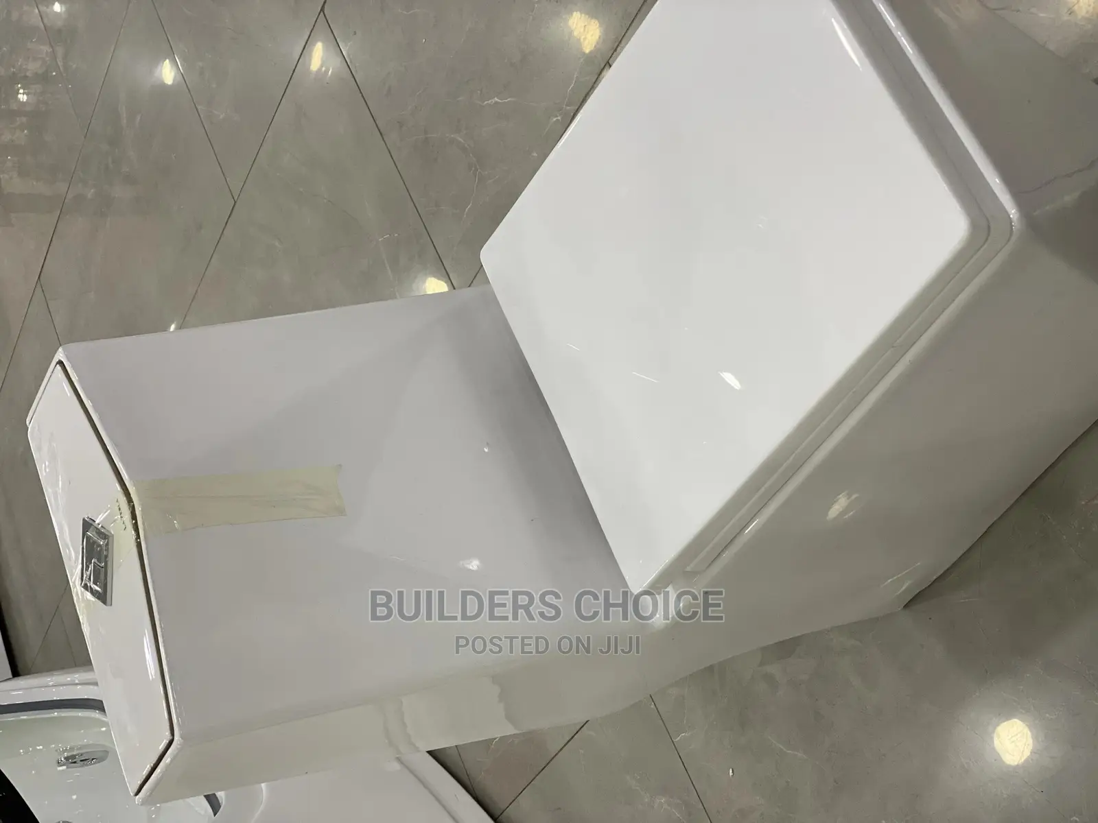 Grimy New High Flush_water Closet