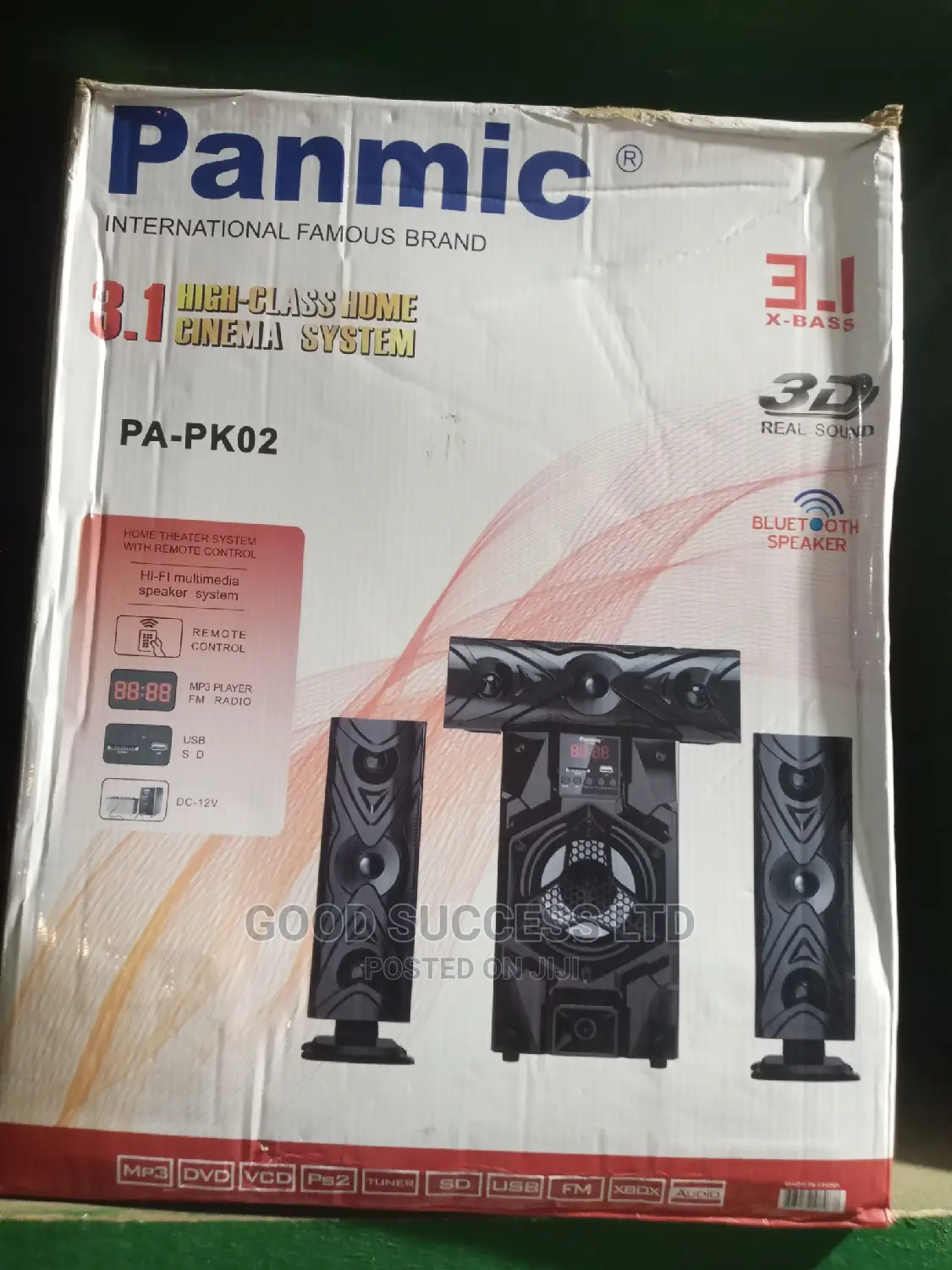Panmic Home Theater.