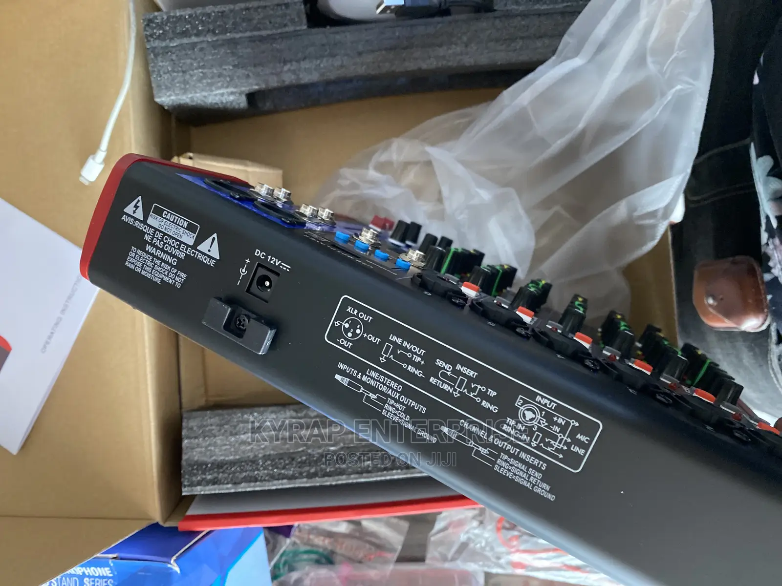 8 Channel Mixer With Sound Card