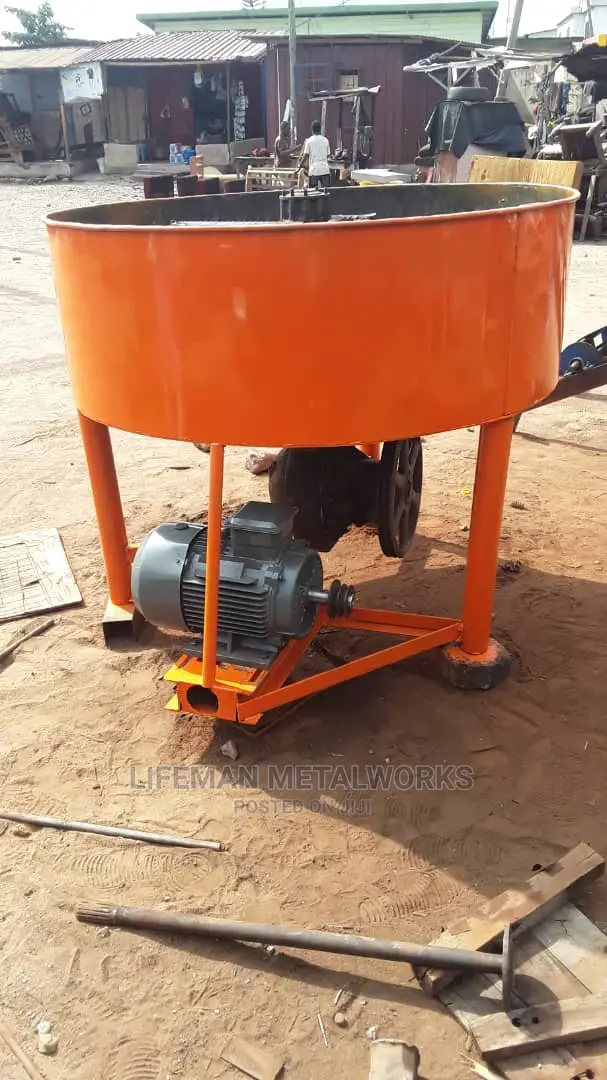 Concrete Block Pan Mixer Lm