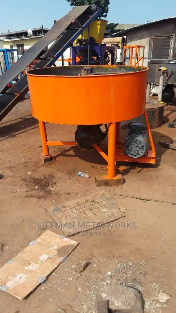 Concrete Block Pan Mixer Lm