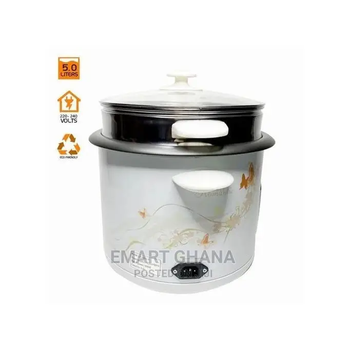 Italian Home Home Rice Cooker - 5 Liters - White