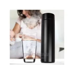 Intelligent Temperature Display Thermos - 500ml - Black