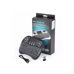 Wireless Mini Keyboard With Backlit, Remote Control Mouse