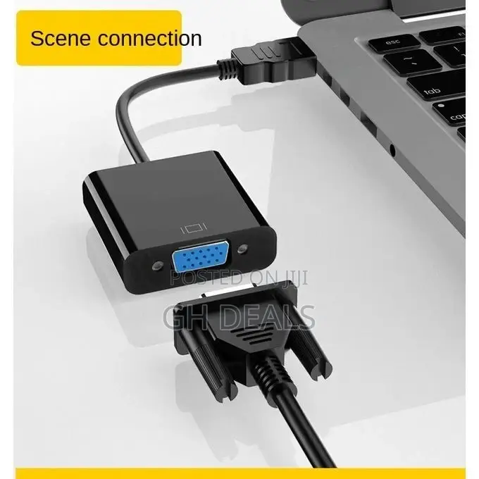 Adapter Converter Cable - 1080P - HDMI to VGA