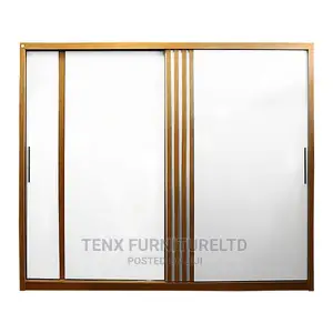 Wardrobe (Vertical Lines Design AND Hanging Rod )