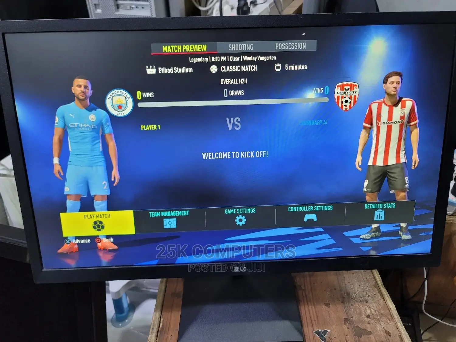 LG 24inch IPS Monitor With Freesync