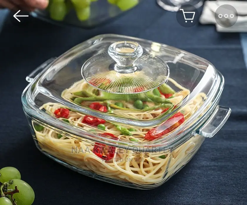 3pcs High Heat Borosilicate Glass Bowls Set