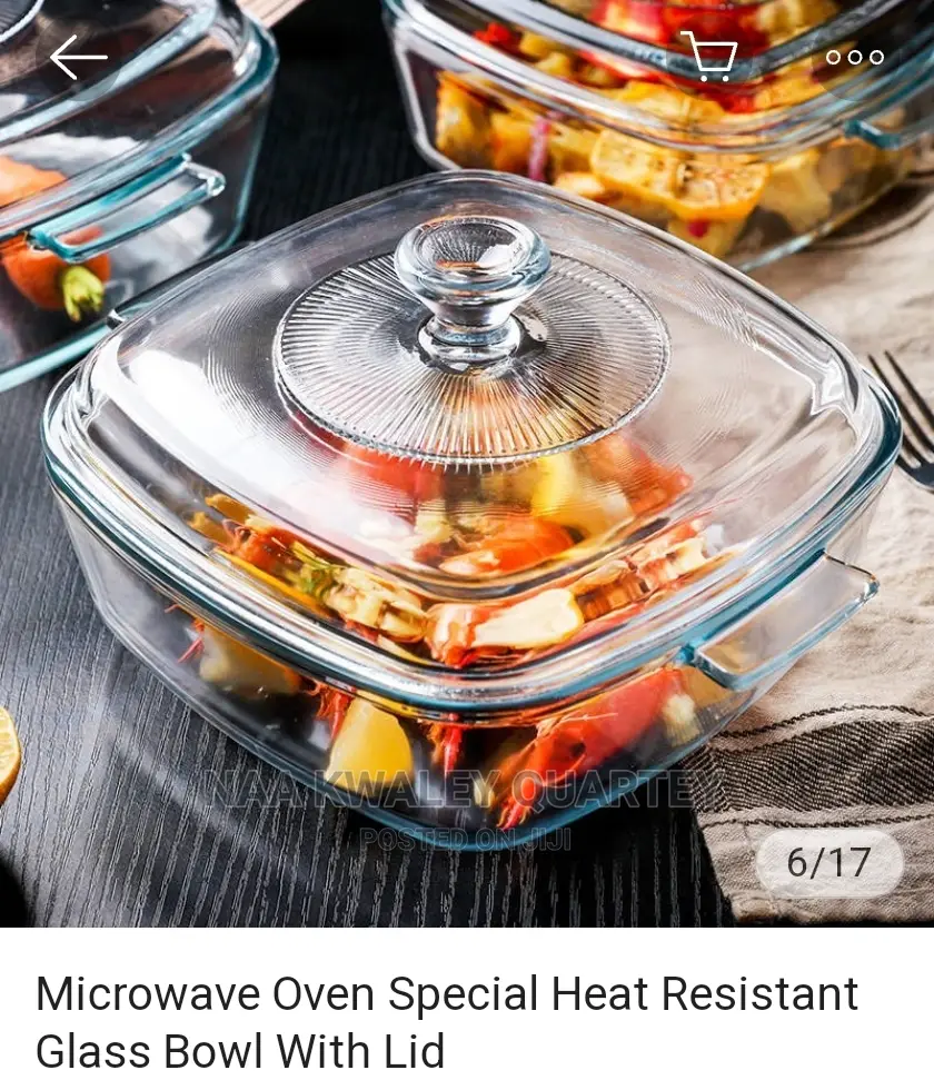 3pcs High Heat Borosilicate Glass Bowls Set