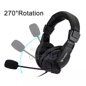 TC-L750MV Stereo PC Gaming Headset With Microphone - Black