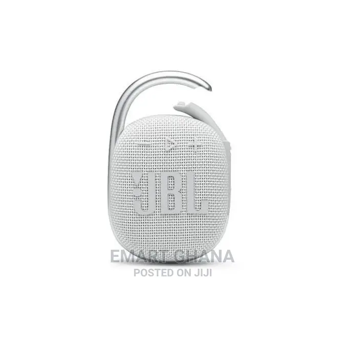 JBL Clip 4 - Portable Bluetooth Speaker - White