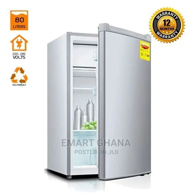 Nasco Nasf1-10s Table Top Refrigerator - 80l Silver
