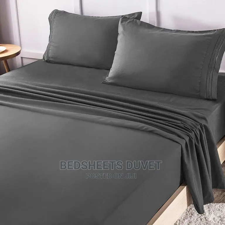 Charcoal Grey Bedsheet