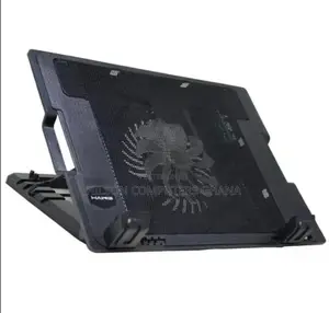 Haing N18 Cooling Pad With Adjustable Stand – Black