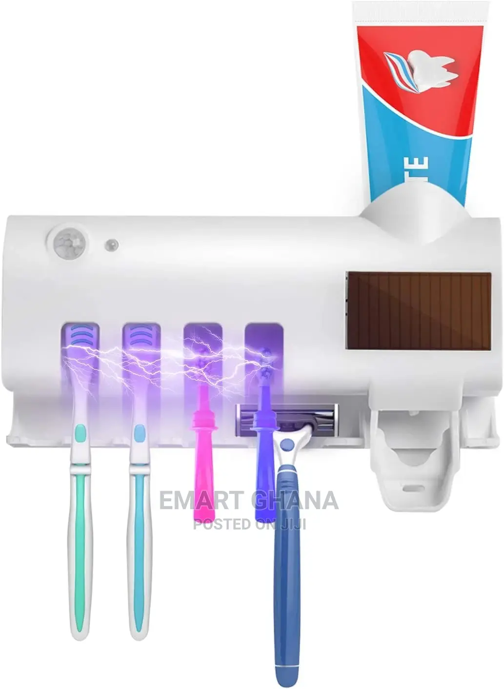 UV Sterilizer Toothbrush Holders Toothpaste Dispensers -