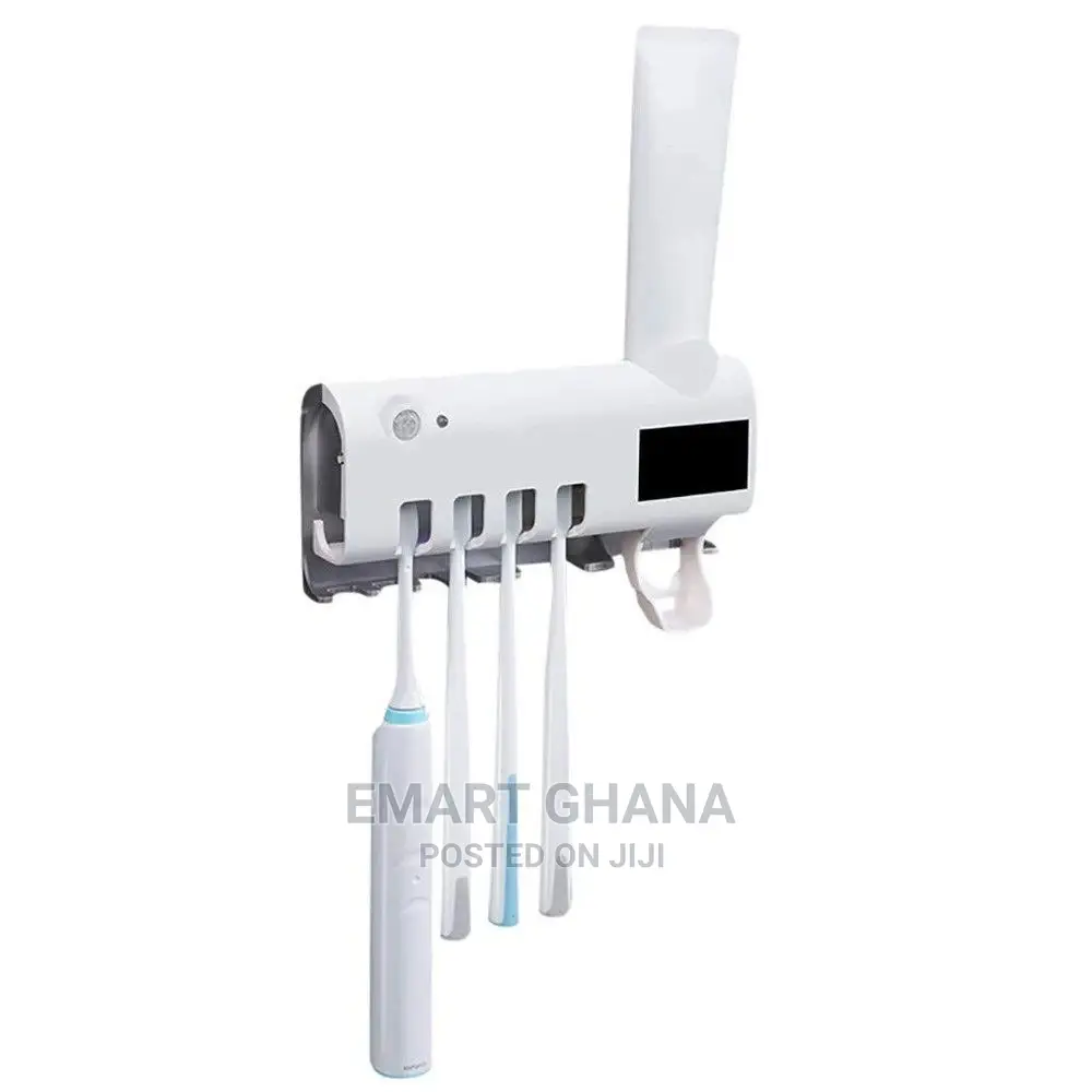 UV Sterilizer Toothbrush Holders Toothpaste Dispensers -