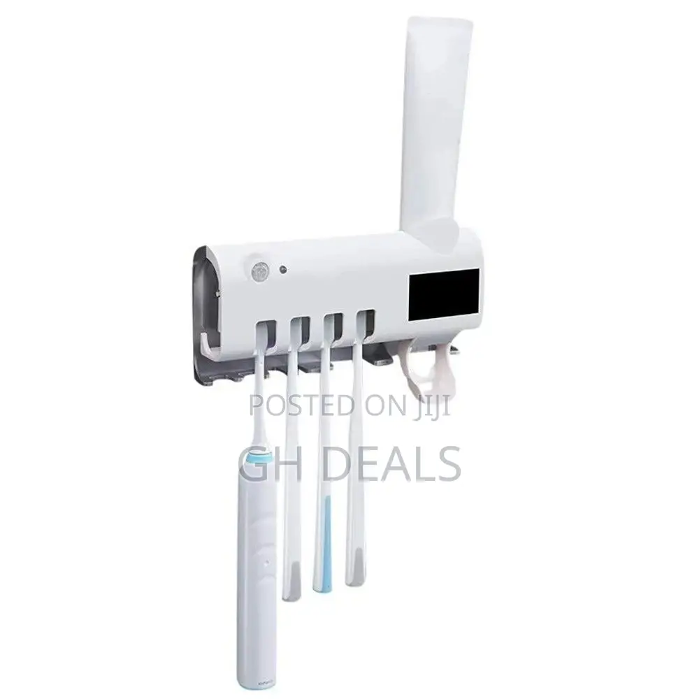 UV Sterilizer Toothbrush Holders Toothpaste Dispensers -