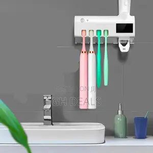 UV Sterilizer Toothbrush Holders Toothpaste Dispensers -