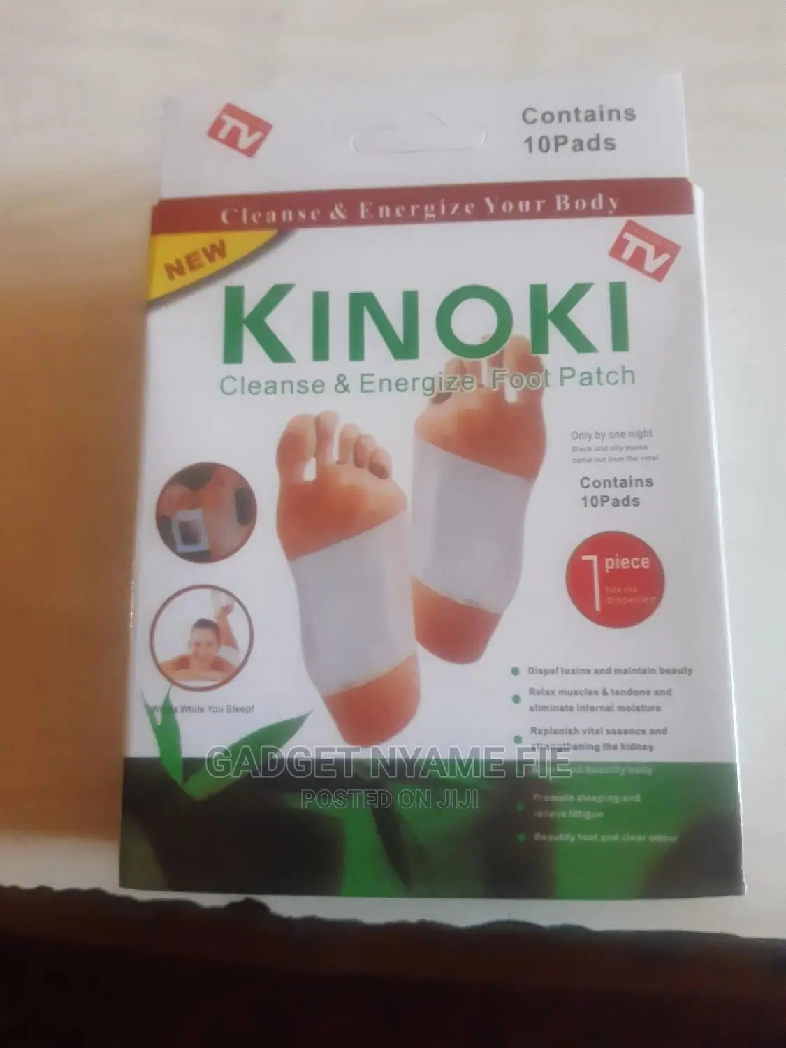 Toxins Remover Foot Pad (Kinoki)