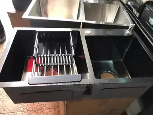 Cabinet Sink With Soap Dispenser (METTLE BLACK)