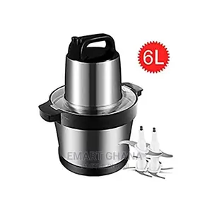 Nulek Fufu Pounding Blender - 6 Litres - Silver