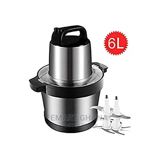 Nulek Fufu Pounding Blender - 6 Litres - Silver