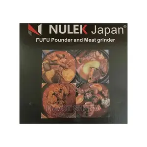 Nulek Fufu Pounding Blender - 6 Litres - Silver