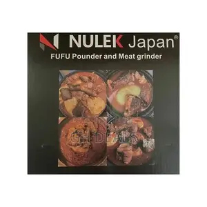 Nulek Fufu Pounding Blender - 6 Litres - Silver