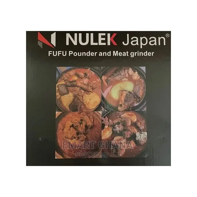 Nulek Fufu Pounding Blender - 6 Litres - Silver