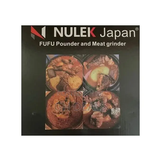 Nulek Fufu Pounding Blender - 6 Litres - Silver